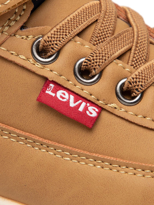 Ascot Kids Boots with Velcro Brown
