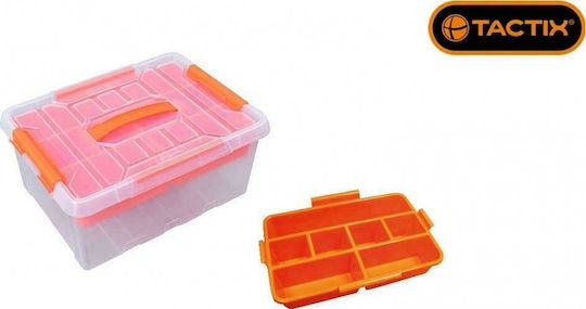 Tactix Cutie De Depozitare Din Plastic Cu Capac 22lt Tactix Cutie De Depozitare Din Plastic Cu Capac 22lt