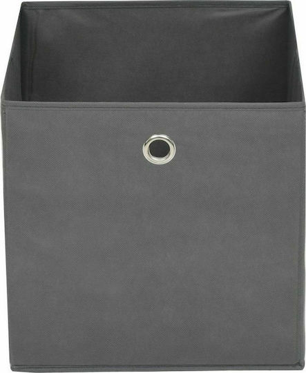 vidaXL Υφασμάτινο Κουτί Αποθήκευσης Γκρι 32x32x32cm 10τμχ