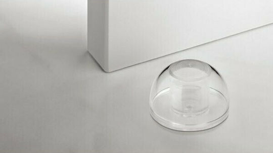Door Stopper Adhesive Plastic Διάφανο 2pcs
