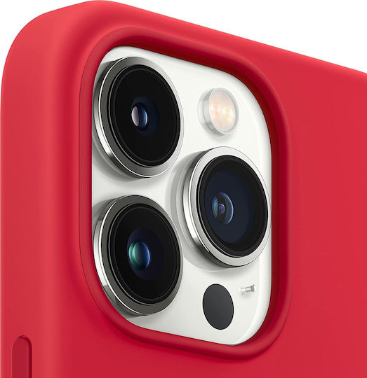 Apple Back Cover Silicone Product Red (iPhone 13 Pro Max)