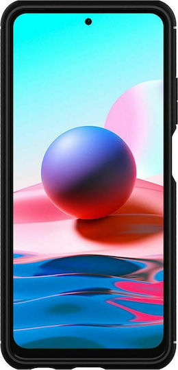 Spigen Rugged Armor Задна корица Силикон Черен (Redmi Note 10 / 10s / Poco M5s)