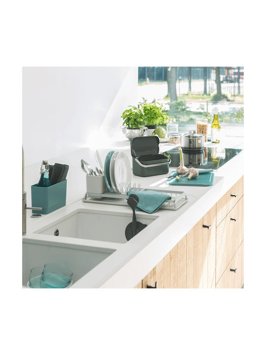 Brabantia Kitchen Sink Organizer Made of Blue Plastic 19x8.5x11.5cm