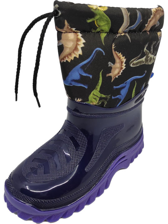 Kids Wellies Purple