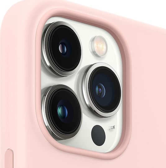 Apple Back Cover Silicone Chalk Pink (iPhone 13 Pro Max)