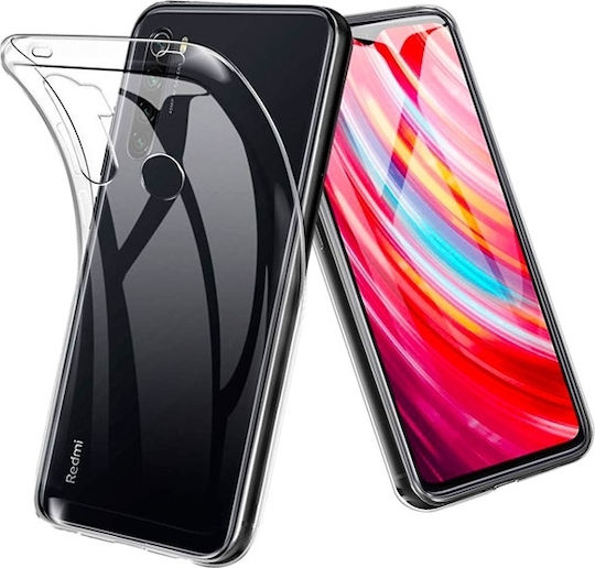 Back Cover Σιλικόνης Διάφανο (Redmi Note 8T)