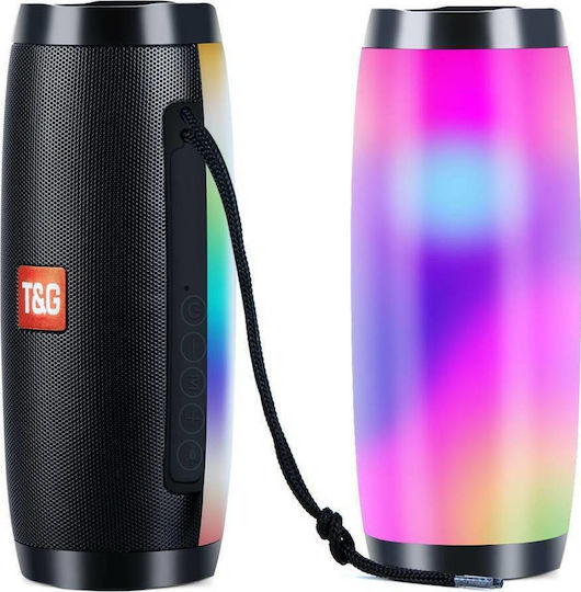T&G TG-157 Ηχείο Bluetooth 10W με Ραδιόφωνο και Διάρκεια Μπαταρίας έως 3 ώρες Μαύρο