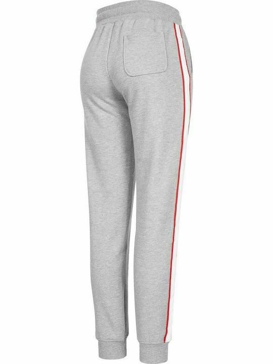 Lonsdale Pantaloni de trening pentru femei cu cauciuc Gri