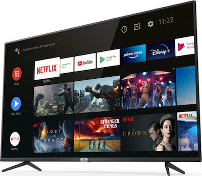 TCL Smart Τηλεόραση 43" 4K UHD LED 43P615 HDR (2020) 43P615