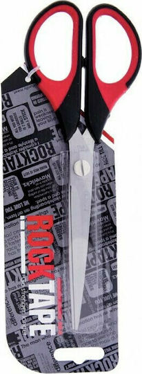 Rocktape Premium Logo Engraved Foarfecă 18buc cu Metalic Lamă Negru 1buc