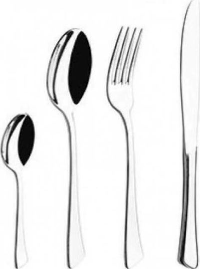 Karvounis Cutlery Set 72 Pieces with Suitcase