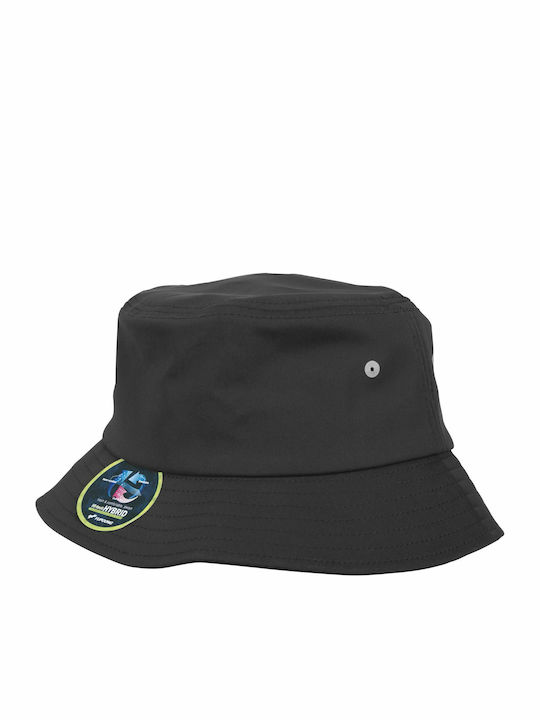 Flexfit Υφασμάτινo Ανδρικό Καπέλο Στυλ Bucket Μαύρο