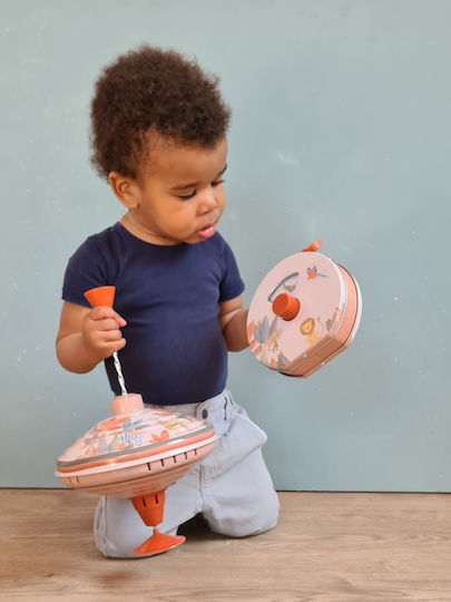 Egmont Large Jungle Spinning Top (Various Designs) 1pc