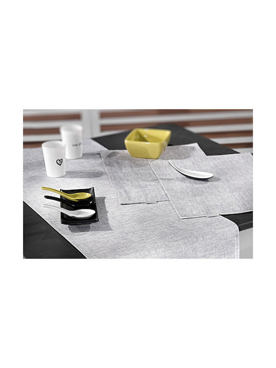 Saint Clair 3007 Platzdeckchen Stoff Silber 45x33cm 1719030116013 1Stück