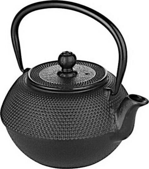 Dinox Oriental Τσαγιέρα με Φίλτρο Μαντεμένια Black 300ml