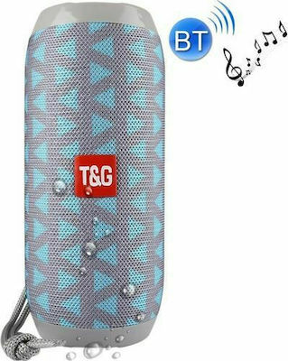 T&G TG-117 TG117 Bluetooth-Lautsprecher 5W mit Radio und Batterielaufzeit bis zu 4 Stunden Light Blue