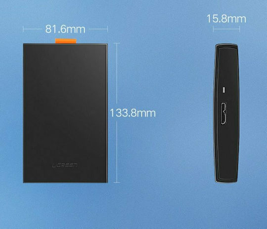 Ugreen Θήκη για Σκληρό Δίσκο 2.5" SATA III με σύνδεση USB3.0