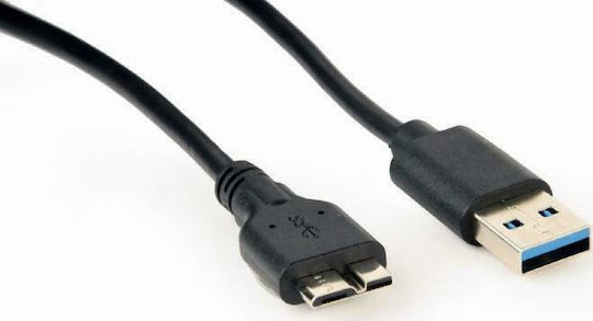 Gembird Θήκη για Σκληρό Δίσκο 2.5" SATA III με σύνδεση USB3.0 σε Διάφανο χρώμα