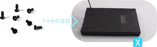 Orico Case for Hard Drive 2.5" SATA III with Connection USB 3.0