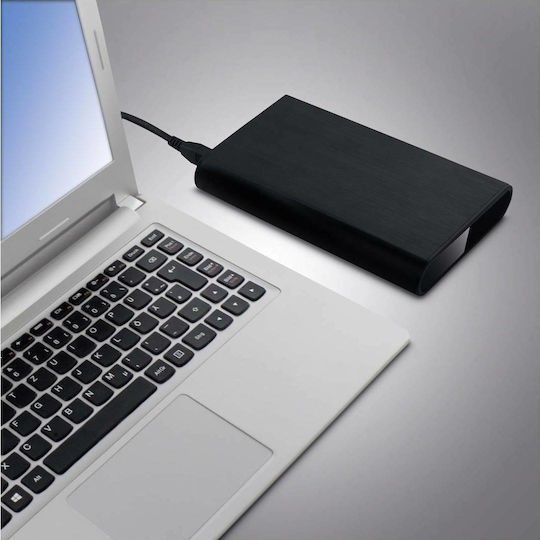 Fantec DB-ALU31 Case for Hard Drive 3.5" SATA III with Connection USB 3.1