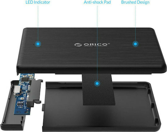 Orico Θήκη για Σκληρό Δίσκο 2.5" SATA III με σύνδεση USB 3.0