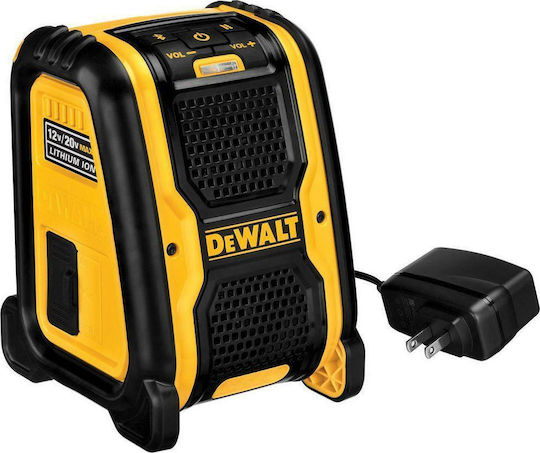 Dewalt DCR006-XJ Ηχείο Bluetooth 6W Κίτρινο