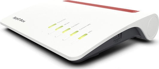 AVM FRITZ!Box 7590 VDSL2 Wireless Modem Router Wi-Fi 5 cu 4 Porturi Gigabit Ethernet