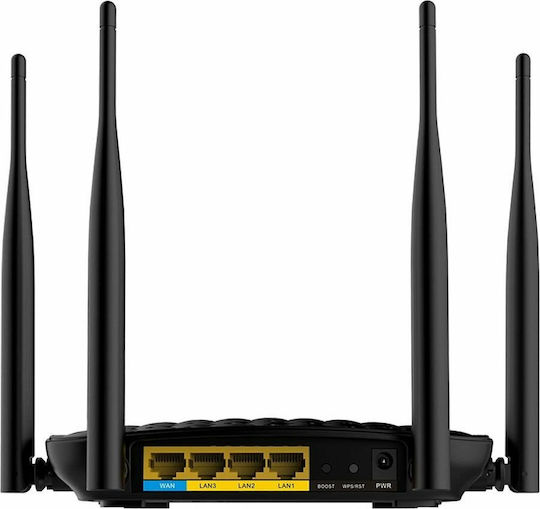 Tenda AC6 v1 Ασύρματο Router Wi‑Fi 5 με 3 Θύρες