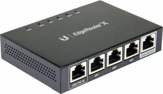Ubiquiti EdgeRouter X Router με 5 Θύρες Gigabit