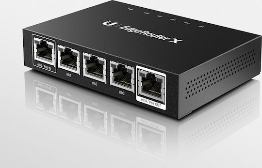 Ubiquiti EdgeRouter X Router με 5 Θύρες Gigabit