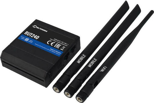 Teltonika RUT240 Ασύρματο 4G Router Wi‑Fi 4