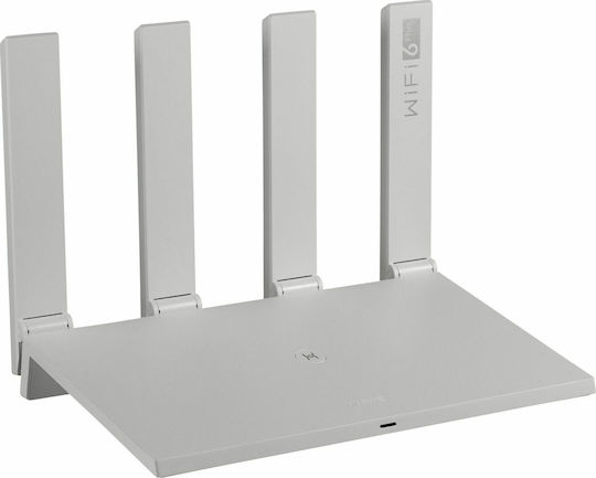 Huawei WiFi AX3 (Quad-core) v2 Drahtlos Router Wi-Fi 6 mit 3 Anschlüssen Gigabit Ethernet