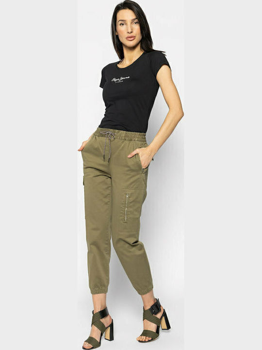 Virginia Bluze Damă T-shirt Negru