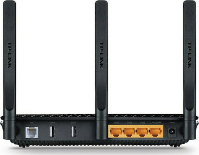 TP-LINK Archer VR600 v2 Ασύρματο VDSL2 Modem Router Wi‑Fi 5 με 4 Θύρες Gigabit