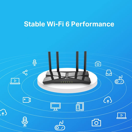 TP-LINK Archer AX10 v1 Ασύρματο Router Wi‑Fi 6 με 4 Θύρες Gigabit