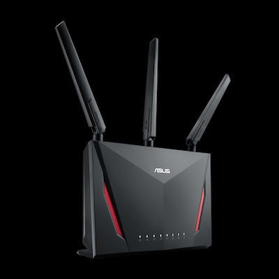Asus RT-AC86U Ασύρματο Router Wi‑Fi 5 με 4 Θύρες Gigabit