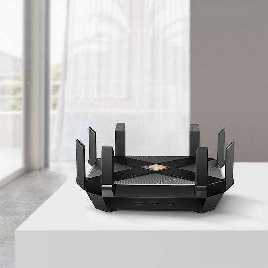 TP-LINK Archer AX6000 v1 Drahtlos Router Wi-Fi 6 mit 8 Anschlüssen Gigabit Ethernet
