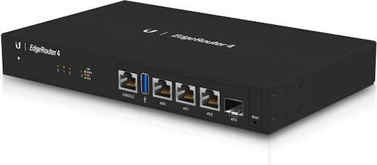 Ubiquiti EdgeRouter 4 Рутер с 4 Порта Gigabit Ethernet