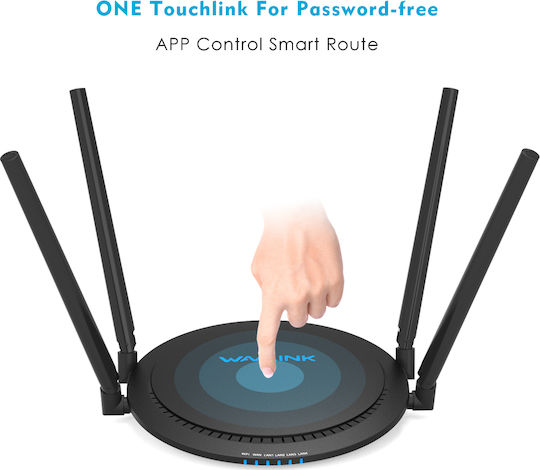 Wavlink QUANTUM S4 Ασύρματο Router Wi‑Fi 4 με 4 Θύρες