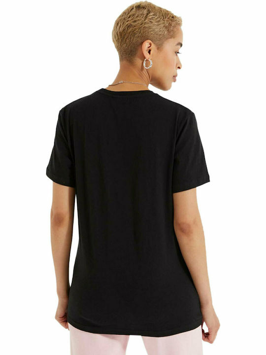 Ellesse Albany Damen Sportlich Oversized T-shirt Schwarz