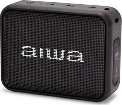 Aiwa BS-200 Bluetooth Speaker 6W with Radio and Battery Life up to 12 hours Black