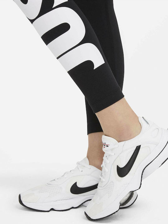 Sportswear Essential Running Γυναικείο Μακρύ Κολάν Ψηλόμεσο Μαύρο