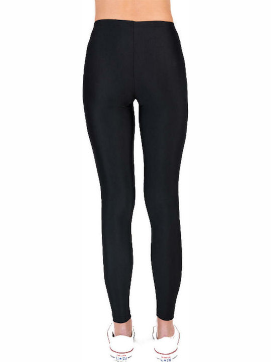 Jacqueline Matte Women's Long Everyday Legging Shiny Black