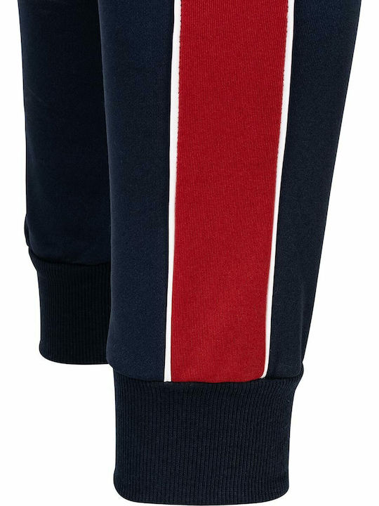 Tolvaddon Sweatpants with Elastic Navy Blue