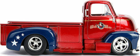 Jada Toys DC Comics Femeia Fantastică Bombshells - Chevy Coe Pickup 1952 Femeia Fantastică Vehicul Replică în Scară 1:24