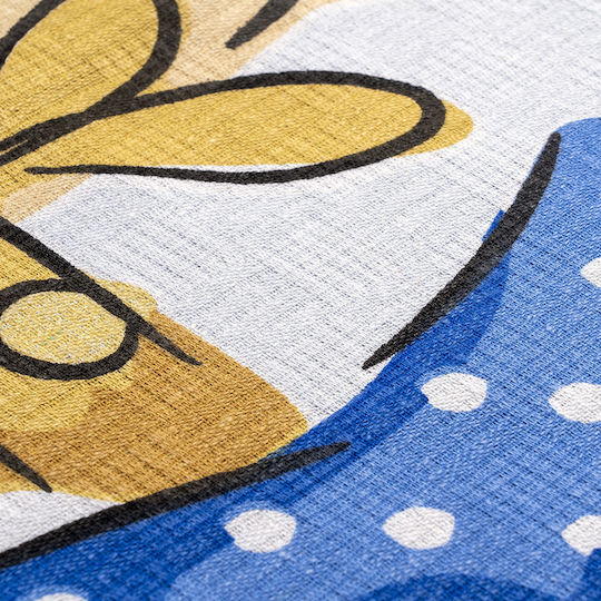 Beauty Home Baby Cot Waffle Multicolour Blanket 95x145cm