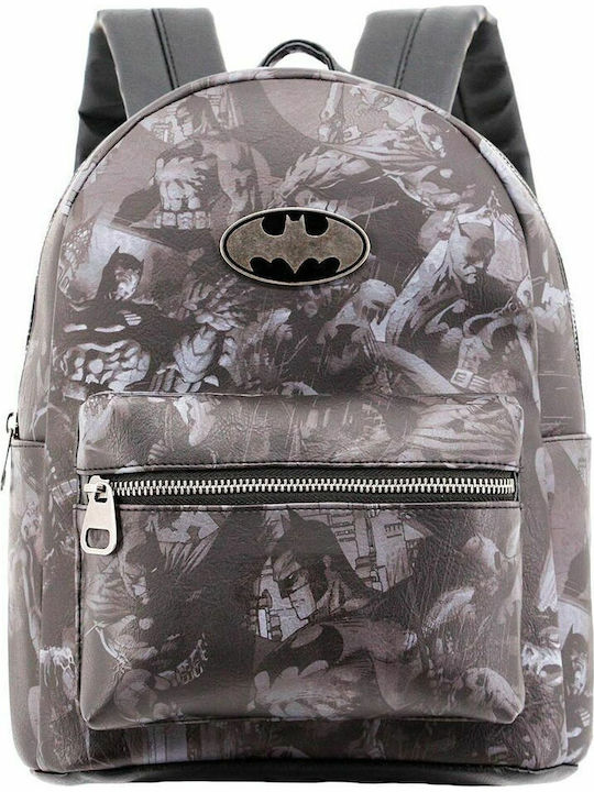 Karactermania Dc Comics Batman School Bag Backpack Elementary, Elementary in Gray color