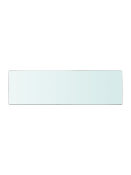 Прозрачни Стенни Рафтoве (2 Броя) 80x25x0.8см