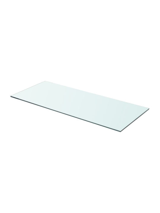 Wandregale Transparent (2 Stück) 70x30x0.8cm