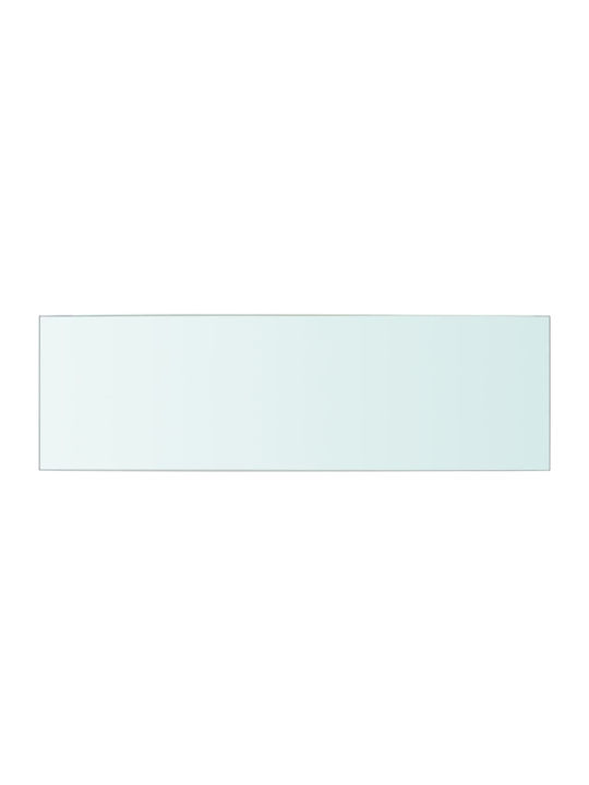 Ράφια Τοίχου Διάφανα (2τμχ) 50x15x0.8εκ.